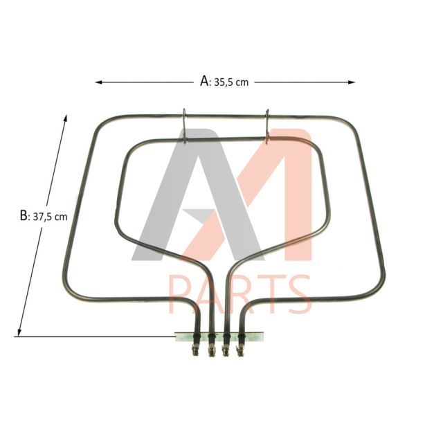 Αντίσταση κάτω μέρους 620w/86v+880w/230v