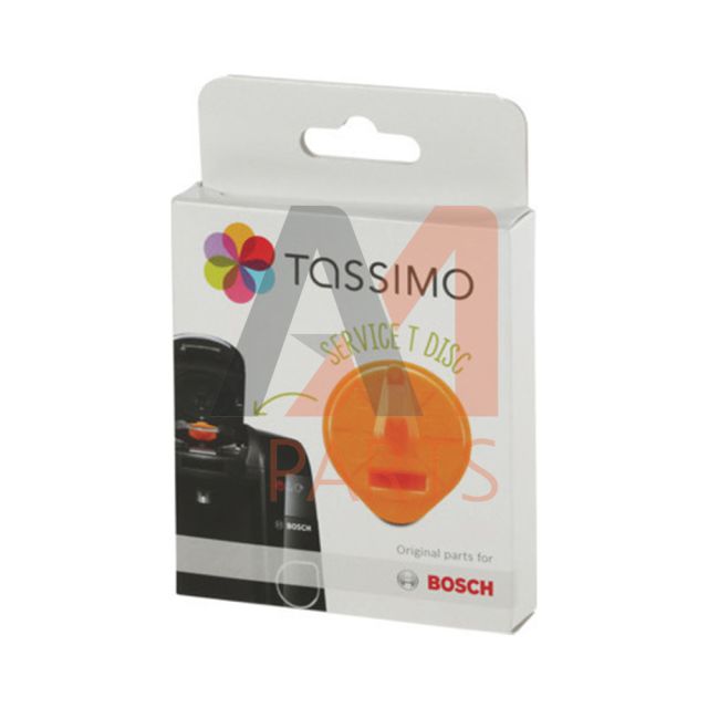 Δίσκος καθαρισμού μηχανών espresso Tassimo Bosch Πορτοκαλί 17001491
