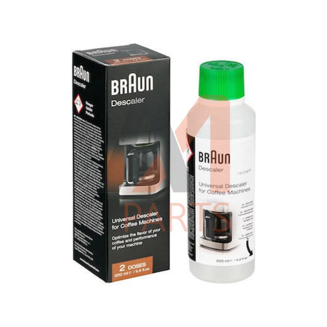 Braun Καθαριστικό Αφαλάτωσης Καφετιέρας 200ml AX13210013